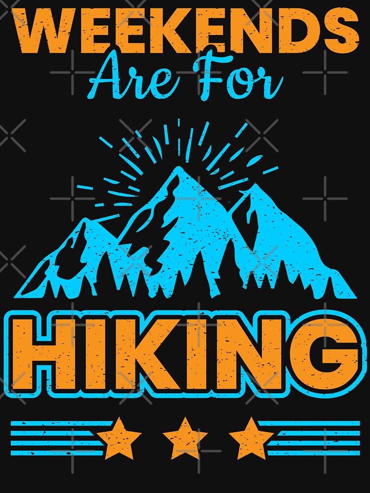 hiking shirts World's Okayest Hiker hiking for women men Poster