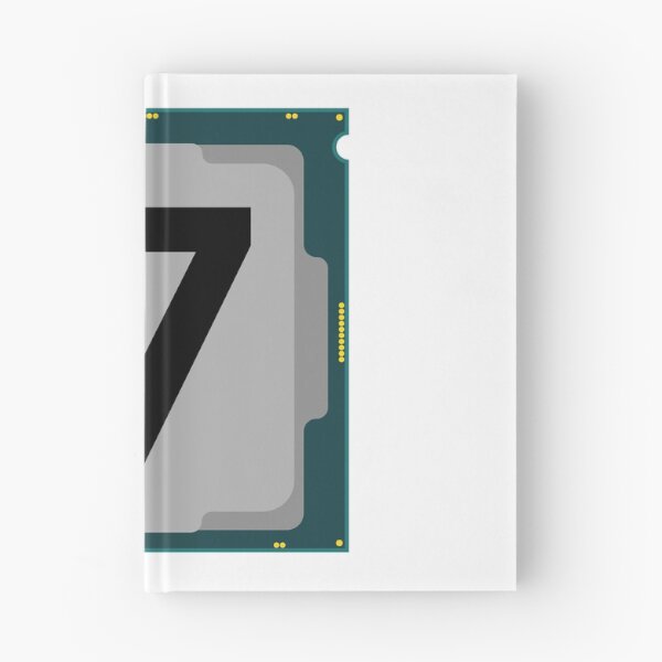 Item preview, cpu processor intel core i7 chip hardware for computer pc motherboard technology element illustration graphic computer nerd computer freak, hacker designed and sold by Marcin Adrian.