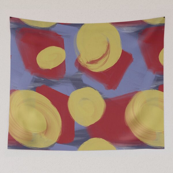 Item preview, Pistachio, Raspberry & Blueberry Painted Shapes designed and sold by DesignsByJaycee.
