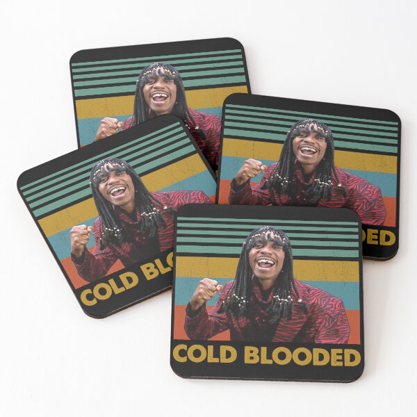 Item preview, Rick James Cold Blooded Retro Style designed and sold by BraulioStreich.