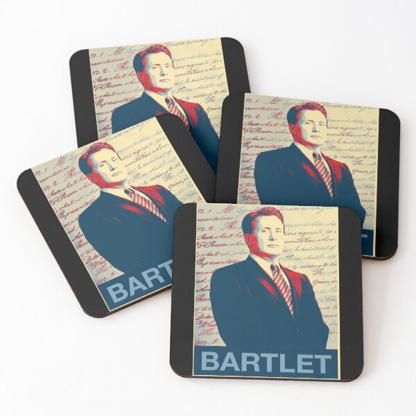 Aperçu de l'œuvre Cadeau rétro vintage de l'émission télévisée The West Wing Bartlet Hope créée et vendue par CarlosHoeger644.