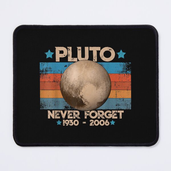 Item preview, Vintage Never Forget Pluto Nerdy Astronomy Space Science designed and sold by AdenJosely.