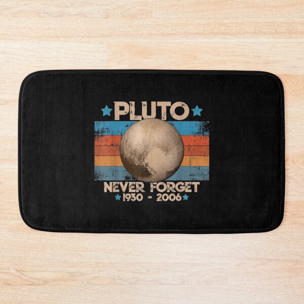 Item preview, Vintage Never Forget Pluto Nerdy Astronomy Space Science designed and sold by AdenJosely.