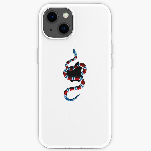 RED&BLUE SNAKE APPLE CASE- Iphone iPhone Soft Case
