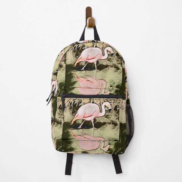Item preview, Flamingo Reflection In Pointillism designed and sold by Fearless-Fox.