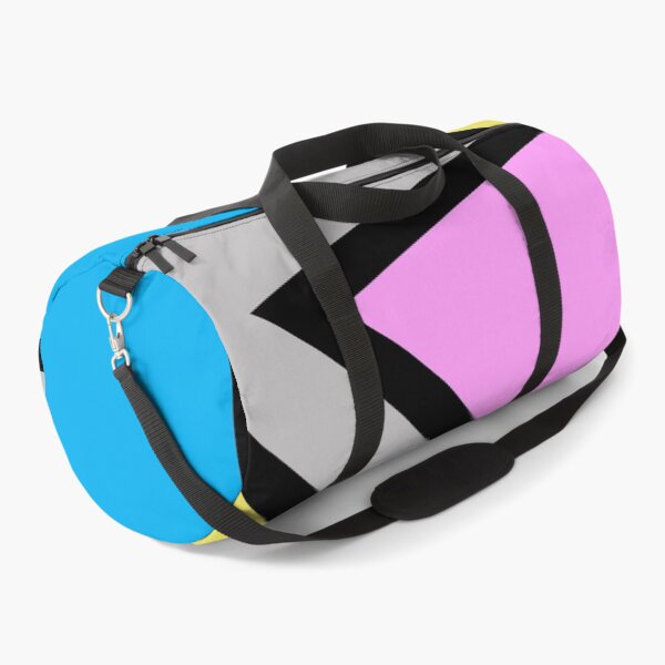 Item preview, Shapes Pattern Line Circle Triangle Pink Yellow & Blue designed and sold by RLWphoto.