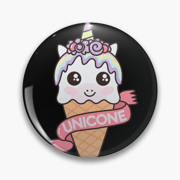 Item preview, Kawaii Unicone Cute Magical Pastel Ice Cream Unicorn designed and sold by JokeGysen.