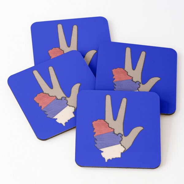 Item preview, Serbian three fingers design designed and sold by sreckov-desig.