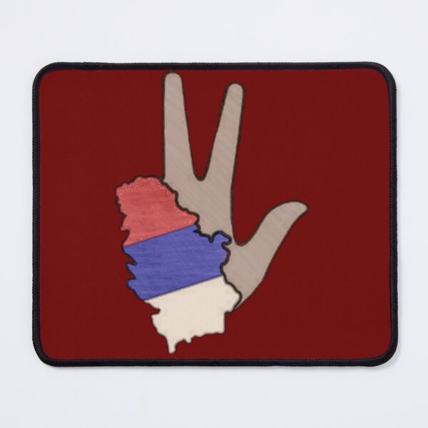 Item preview, Serbian three fingers design designed and sold by sreckov-desig.