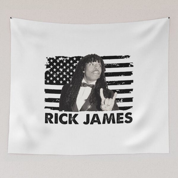 Item preview, Rick James American Flag designed and sold by BraulioStreich.