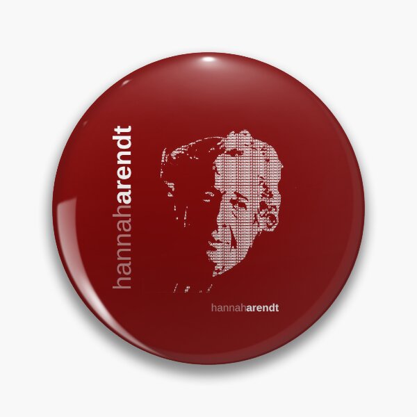 Item preview, Hannah Arendt typographic poster designed and sold by CMYKStudio.