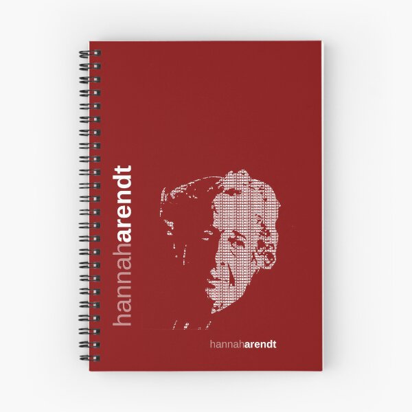 Item preview, Hannah Arendt typographic poster designed and sold by CMYKStudio.
