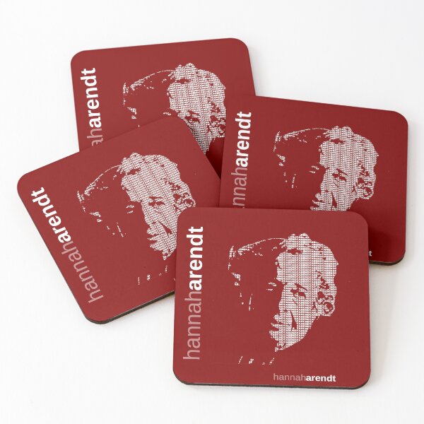 Item preview, Hannah Arendt typographic poster designed and sold by CMYKStudio.
