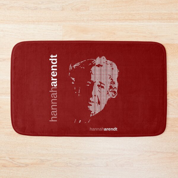 Item preview, Hannah Arendt typographic poster designed and sold by CMYKStudio.