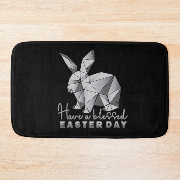 Item preview, Have A Blessed Easter Bunny Easter geometric designed and sold by onzpacesdesign.