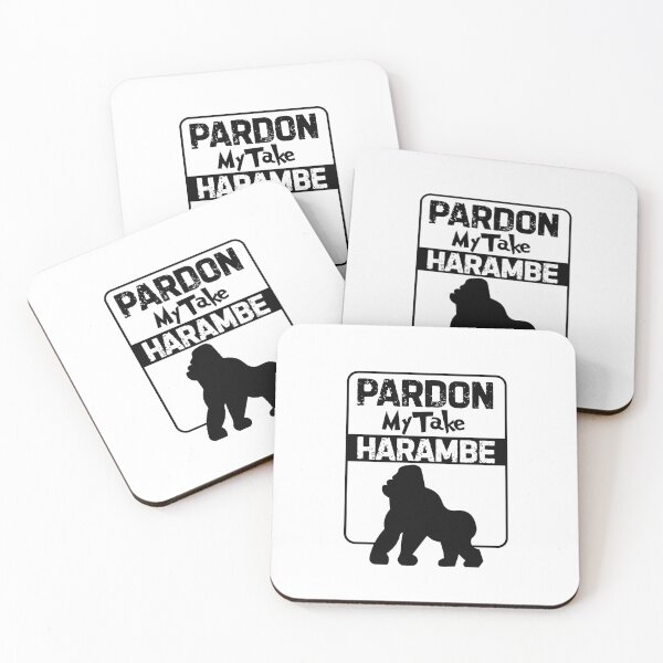 Item preview, pardon my take harambe designed and sold by Grafik0.
