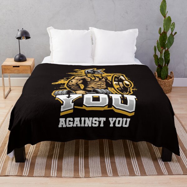 Item preview, You Against You Workout Barbell Bodybuilding Weightlifting designed and sold by TomGiantDesigns.