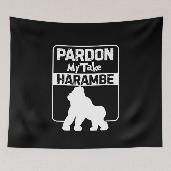 Item preview, pardon my take harambe v2 designed and sold by Grafik0.