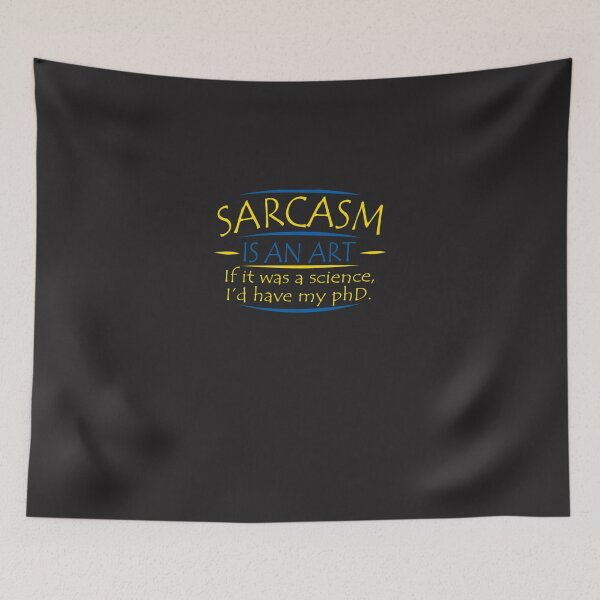 Item preview, BEST SELLER Sarcasm Art Trending Essential T-Shirt designed and sold by AlanGrubb.