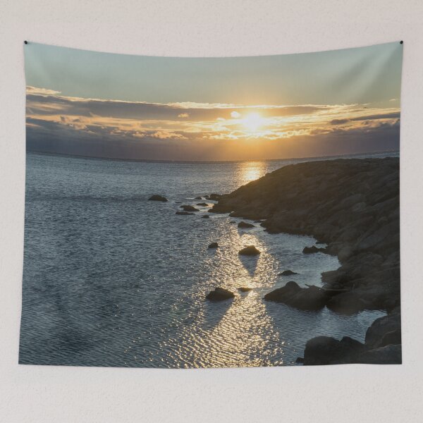 Item preview, Crinkled Gold - Brilliant Sun Path on Gently Rippled Surface designed and sold by Georgia Mizuleva.