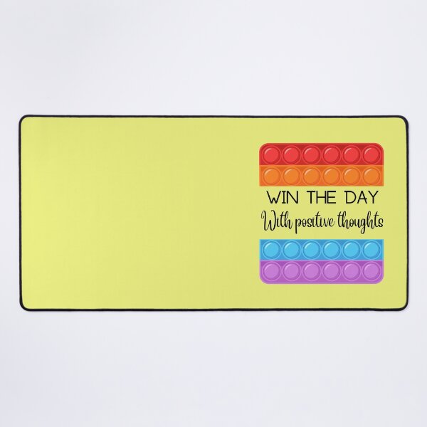 Item preview, Win the day with positive thoughts Square design designed and sold by OMdesign10.