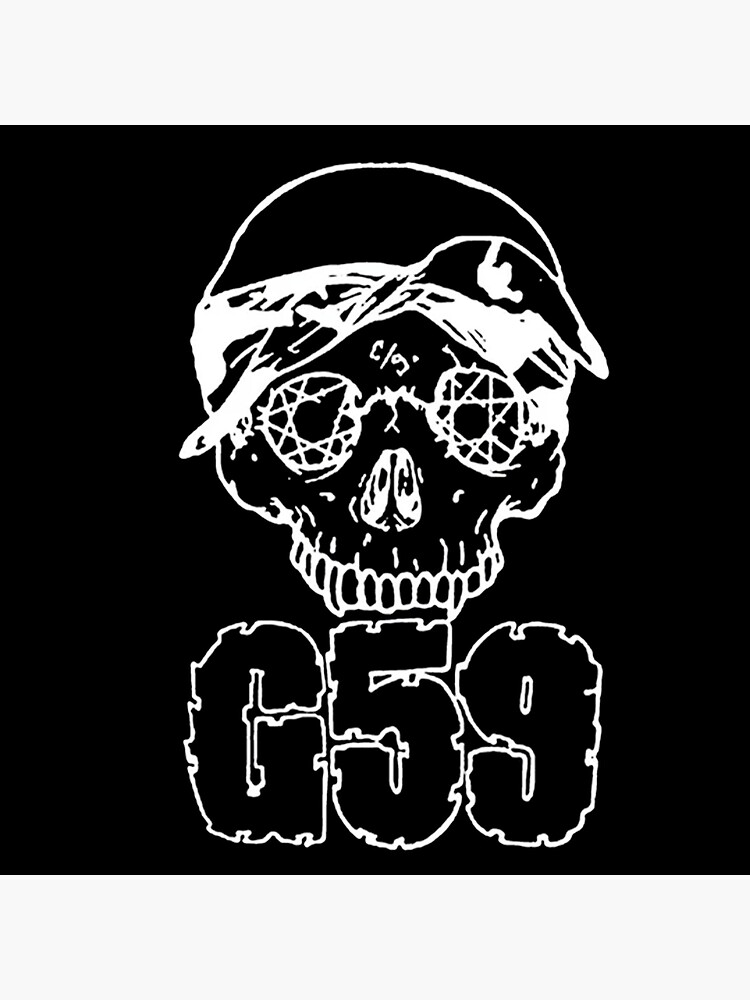 "G59 Skull Logo" Art Print for Sale by Leekate Redbubble