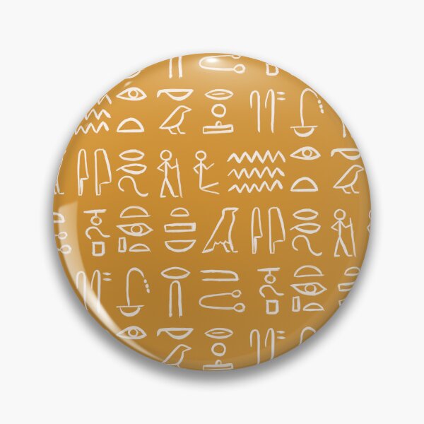 Item preview, Hieroglyphs - Golden Orange designed and sold by MaeParadise.