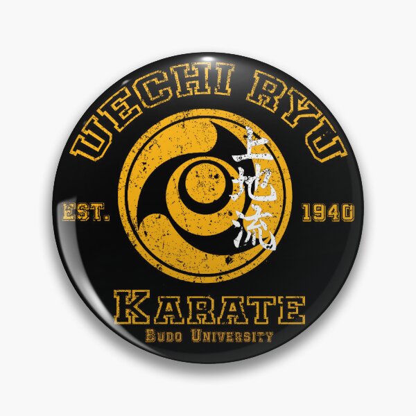 Item preview, Uechi Ryu Karate Budo University Martial Arts Design designed and sold by Zanshin-Art.