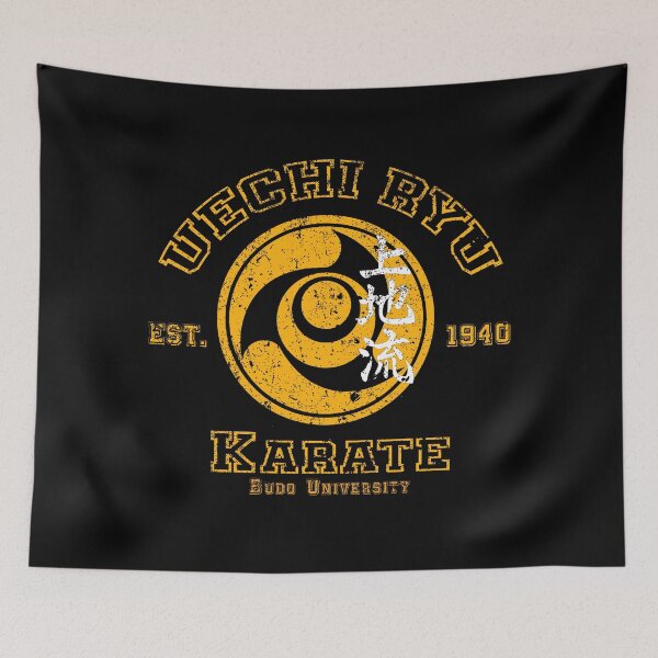 Item preview, Uechi Ryu Karate Budo University Martial Arts Design designed and sold by Zanshin-Art.