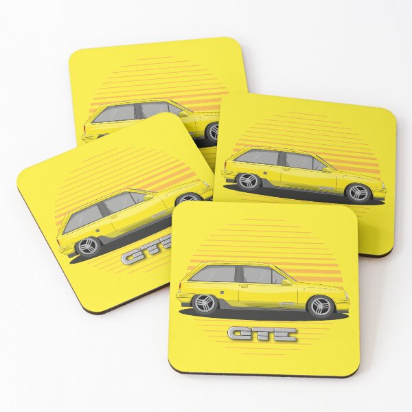 Artikelvorschau, Vauxhall Nova GTE – Aufkleber – Foto – Kunstwerk – Anzeige an der Wand, im Büro, in der Garage entworfen und verkauft von Four88 Graphics.