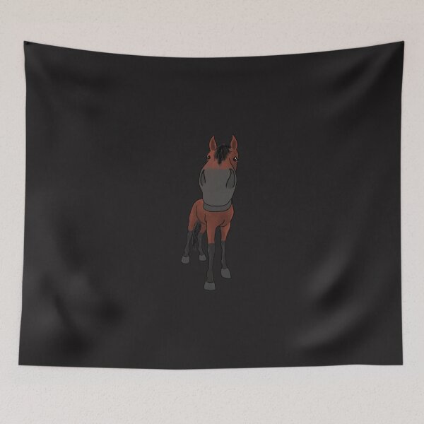 Item preview, Big Nose Bodie - Warmblood Percheron Sticker designed and sold by Richargheu.