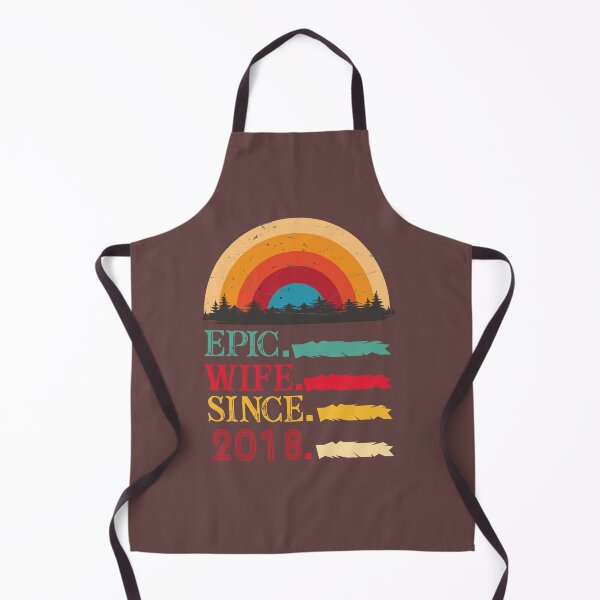 Item preview, epic wife since 2018, 4th wedding anniversary, Epic Wife Since 2018 t-shirt, Custom T-shirt,2nd,3rd,4th,5th,6th,7th,8th,9th,10th,20th,30th,40th,50th,60th designed and sold by SimoSaladain.