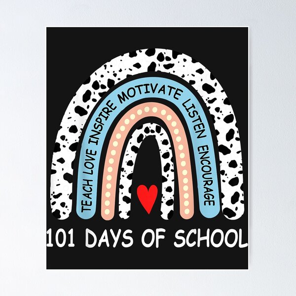 Item preview, 101 Days Smarter Shirt Dalmation Dog Teachers Kids designed and sold by Corelli87.