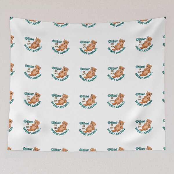 Item preview, Cute Otter Is My Spirit Animal designed and sold by RihabPrint.