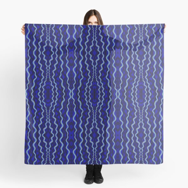 vibrating sing song lines over the darkness Scarf