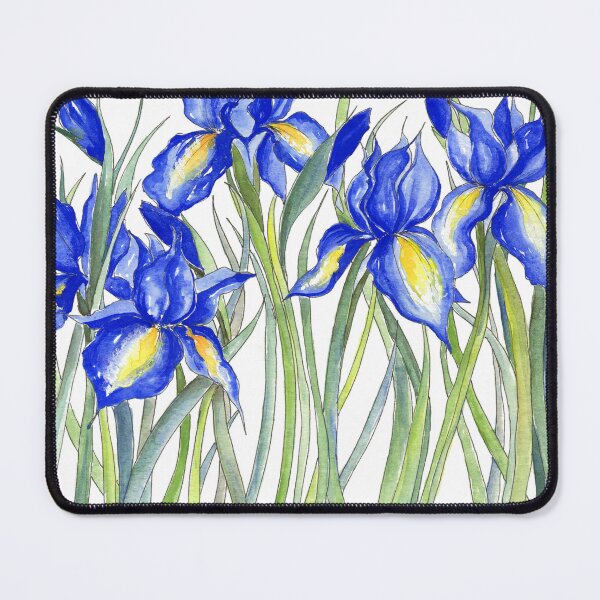 Item preview, Blue Iris, Illustration designed and sold by JRoseDesign.