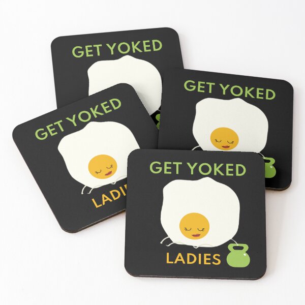 Item preview, GET YOKED LADIES  designed and sold by DiscoVibes.