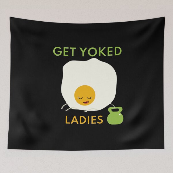 Item preview, GET YOKED LADIES  designed and sold by DiscoVibes.