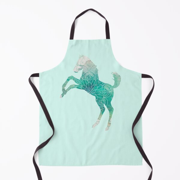 Item preview, Mustang Horse Mandala Lotus Flower designed and sold by SoccaTamam.