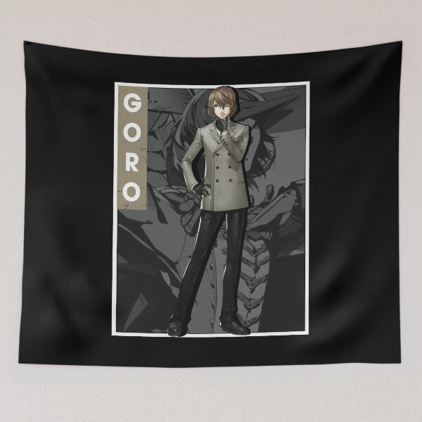Item preview, Goro Akechi hombre anime guapo arte designed and sold by Giovanna2850.