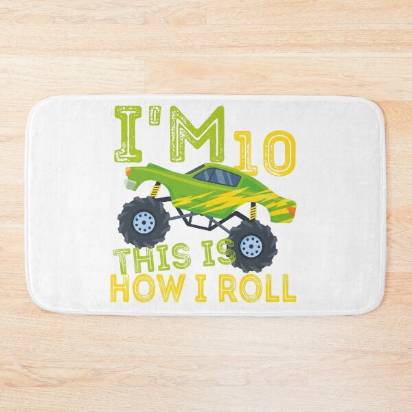Item preview, Kids I'm 10 This Is How I Roll Monster Truck 10th Birthday Boy Gift designed and sold by DrH4af.