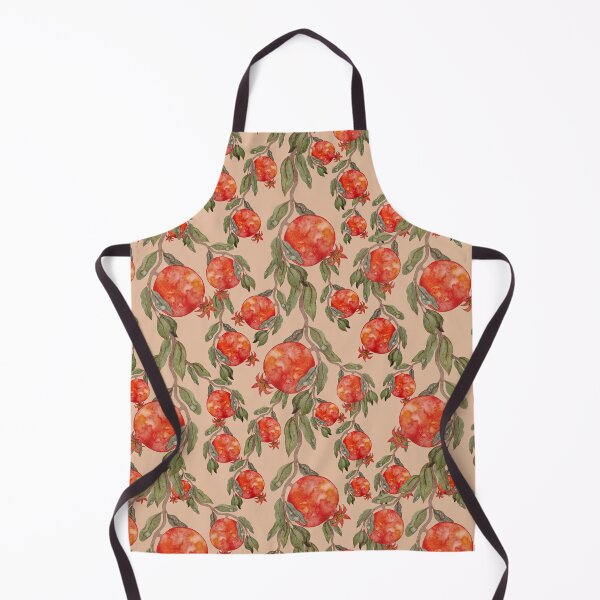Item preview, Watercolor pomegranate, Cream and red designed and sold by Looly-Art.