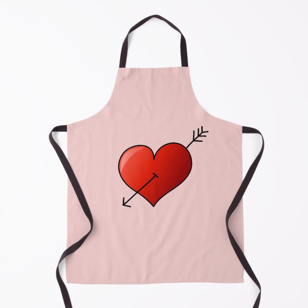 Item preview, Heart with arrow doodle - Cute hand drawn red heart  designed and sold by pixxart.