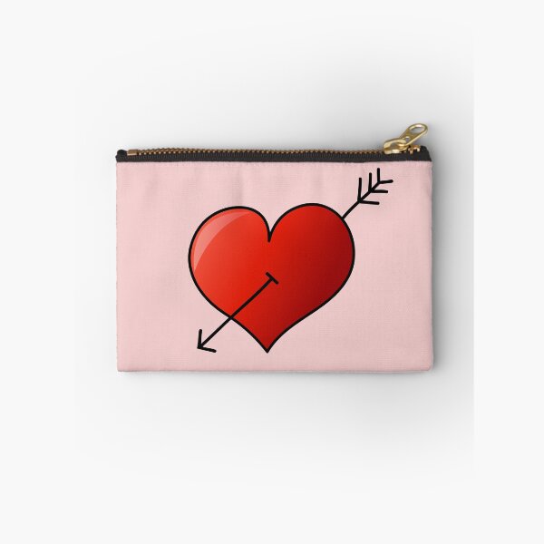 Item preview, Heart with arrow doodle - Cute hand drawn red heart  designed and sold by pixxart.