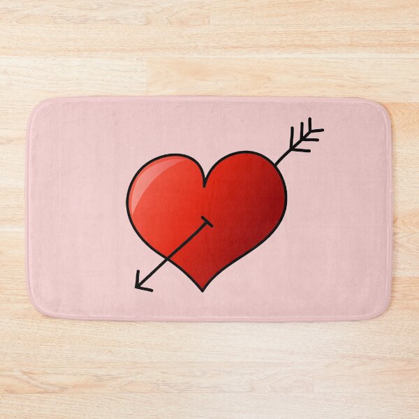 Item preview, Heart with arrow doodle - Cute hand drawn red heart  designed and sold by pixxart.