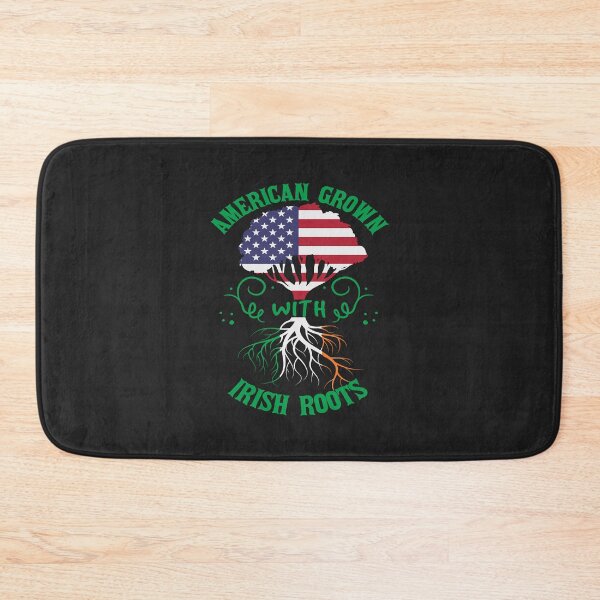 Item preview, American Grown Irish Roots Ireland Flag America Flag Sweatshirt designed and sold by Corelli87.