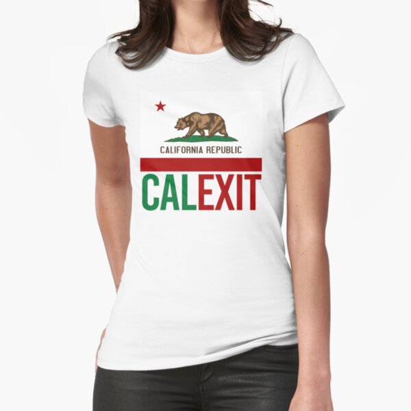 Calexit Fitted T-Shirt