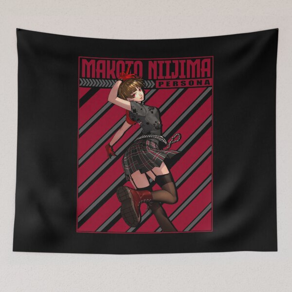 Item preview, Personaje de anime Makoto de color rojo gráfico designed and sold by Giovanna2850.