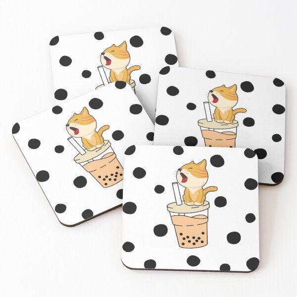 Item preview, Boba Cat designed and sold by KriszDesign.