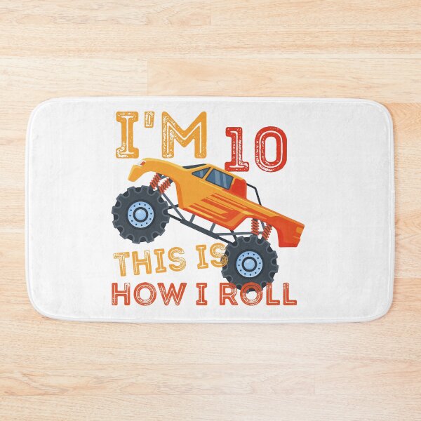 Item preview, Kids I'm 10 This Is How I Roll Monster Truck 10th Birthday Boy Gift designed and sold by DrH4af.
